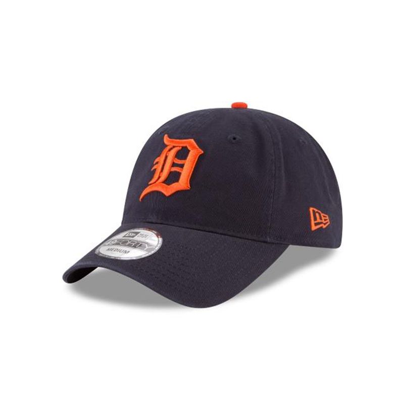 MLB Detroit Tigers Core Fit Road 49Forty Fitted (WQA1717) - Blue New Era Caps